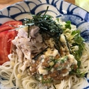 さっぱり具沢山サラダそうめん